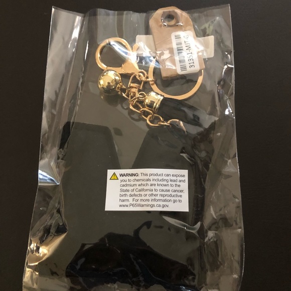 Embellished Rhinestone M Key Chain  NWT - Picture 3 of 4